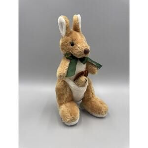 Australia Plush Kangaroo & Baby 9 Inch Stuffed Animal